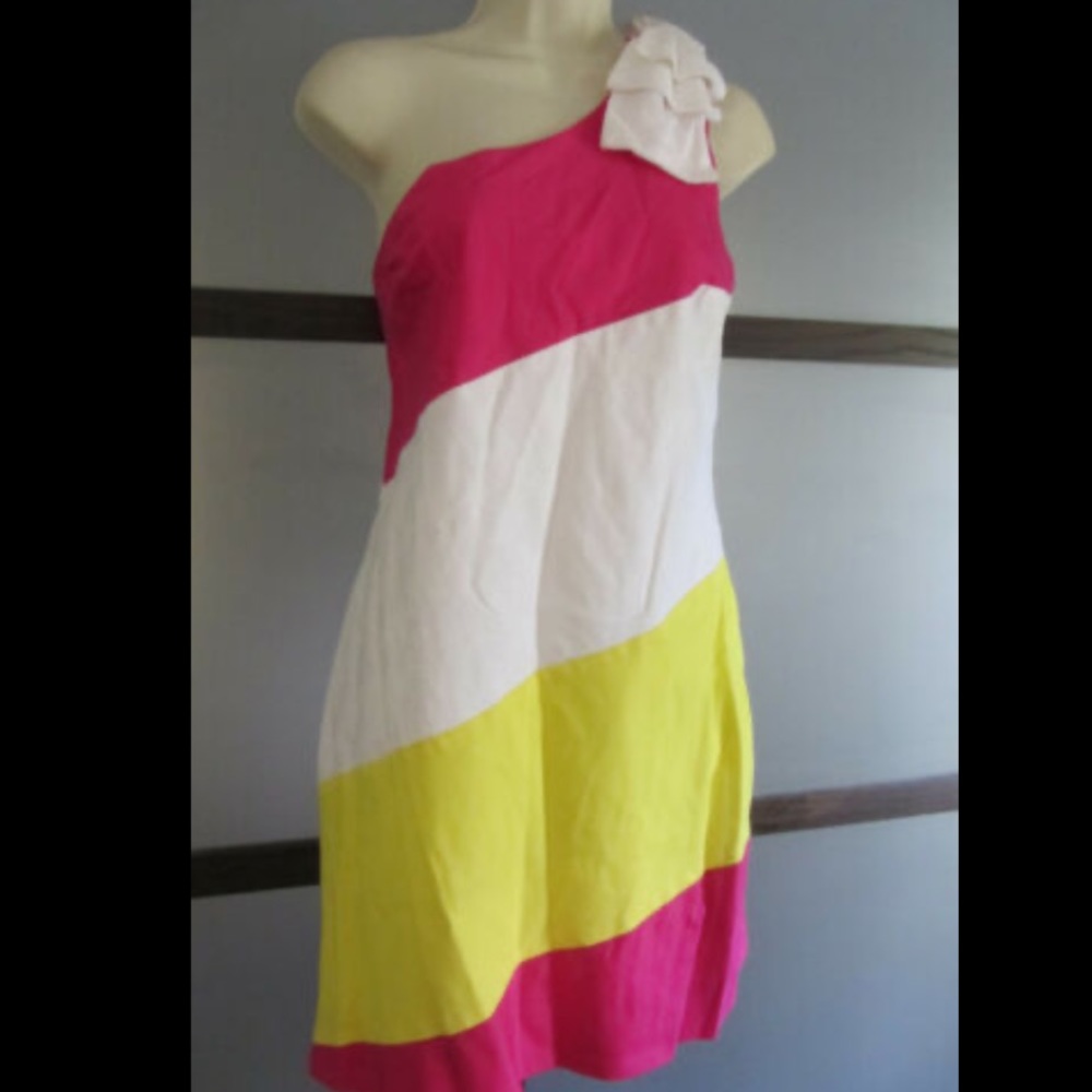 BRIT RYAN One Shoulder Dress